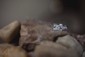 Дизайнерское помолвочное кольцо с бриллиантами